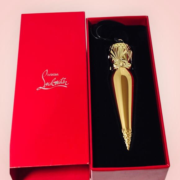 CHRISTIAN LOUBOUTIN Silky Satin Lip Color ROUGE LOUBOUTIN 001 NIB/3.8g $105 - Picture 1 of 7